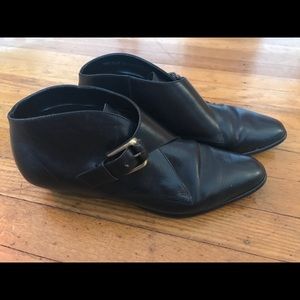 Hunt Club vintage booties with buckle